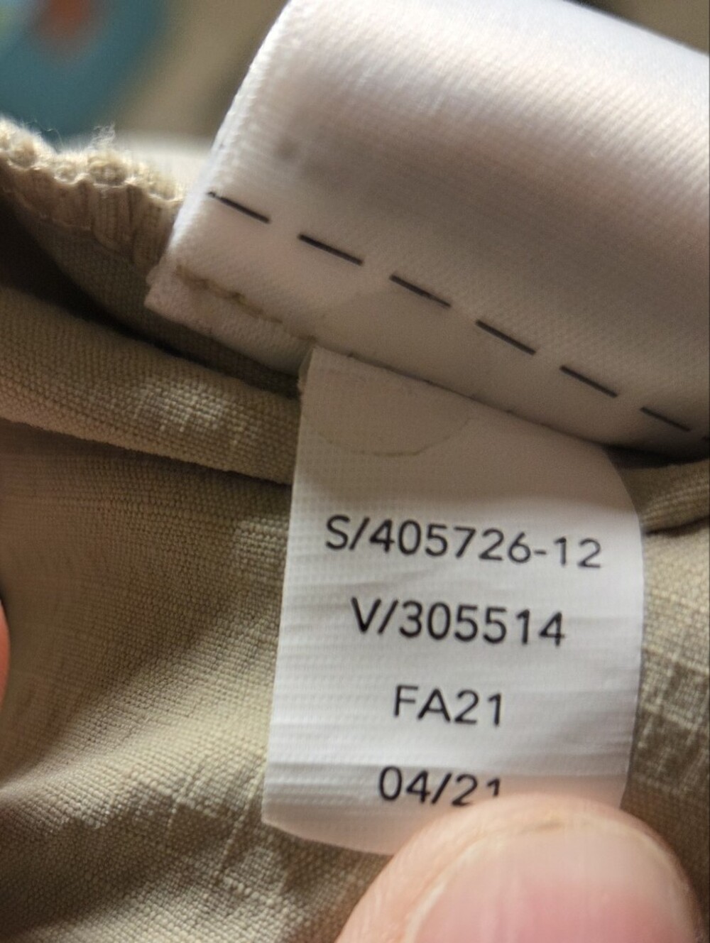 Athleta Trekkie North Jogger Hiking Pants Women's 12 Ecru Tan 405726 Pull On Tie - Picture 7 of 8